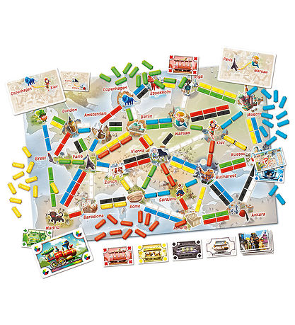 Ticket to Ride Brettspiel - First Reise - Nordic
