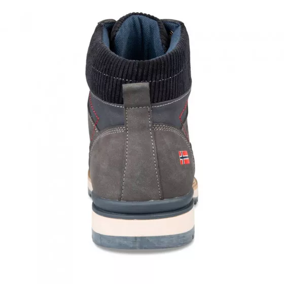 Bottines GRIS GEOGRAPHICAL NORWAY