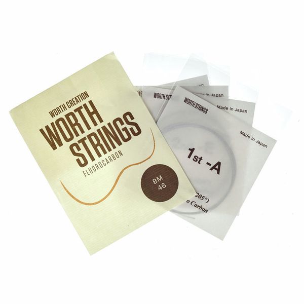 Worth Strings BM Konzert/Sopran Ukulele Set