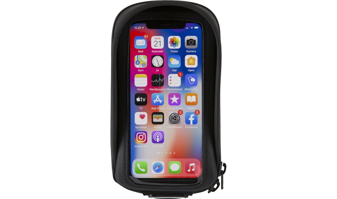 Smartphone taske med skygge, universal til styr