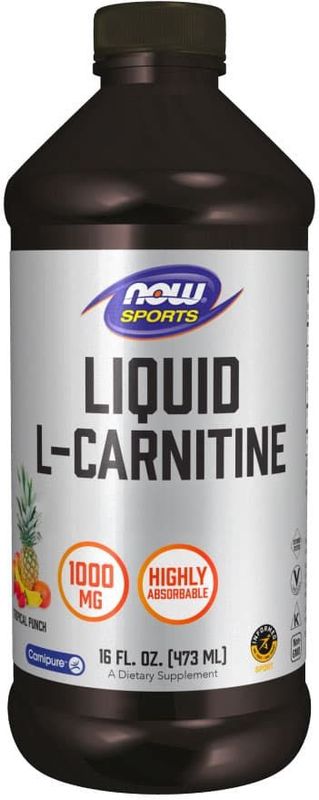 Now Foods - Liquid L-Carnitine - 1000mg - 473ml - Citrus