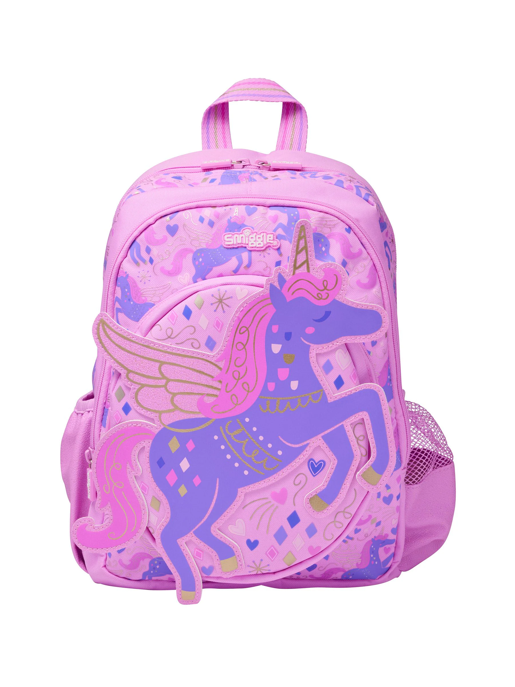 Roze - Smiggle Adventurous Junior Character Backpack