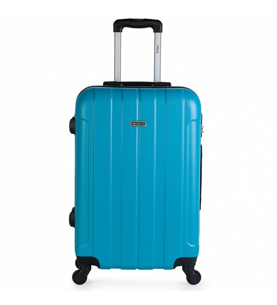 Conjunto de malas rígidas ITACA com 4 rodas 771115 Turquesa
