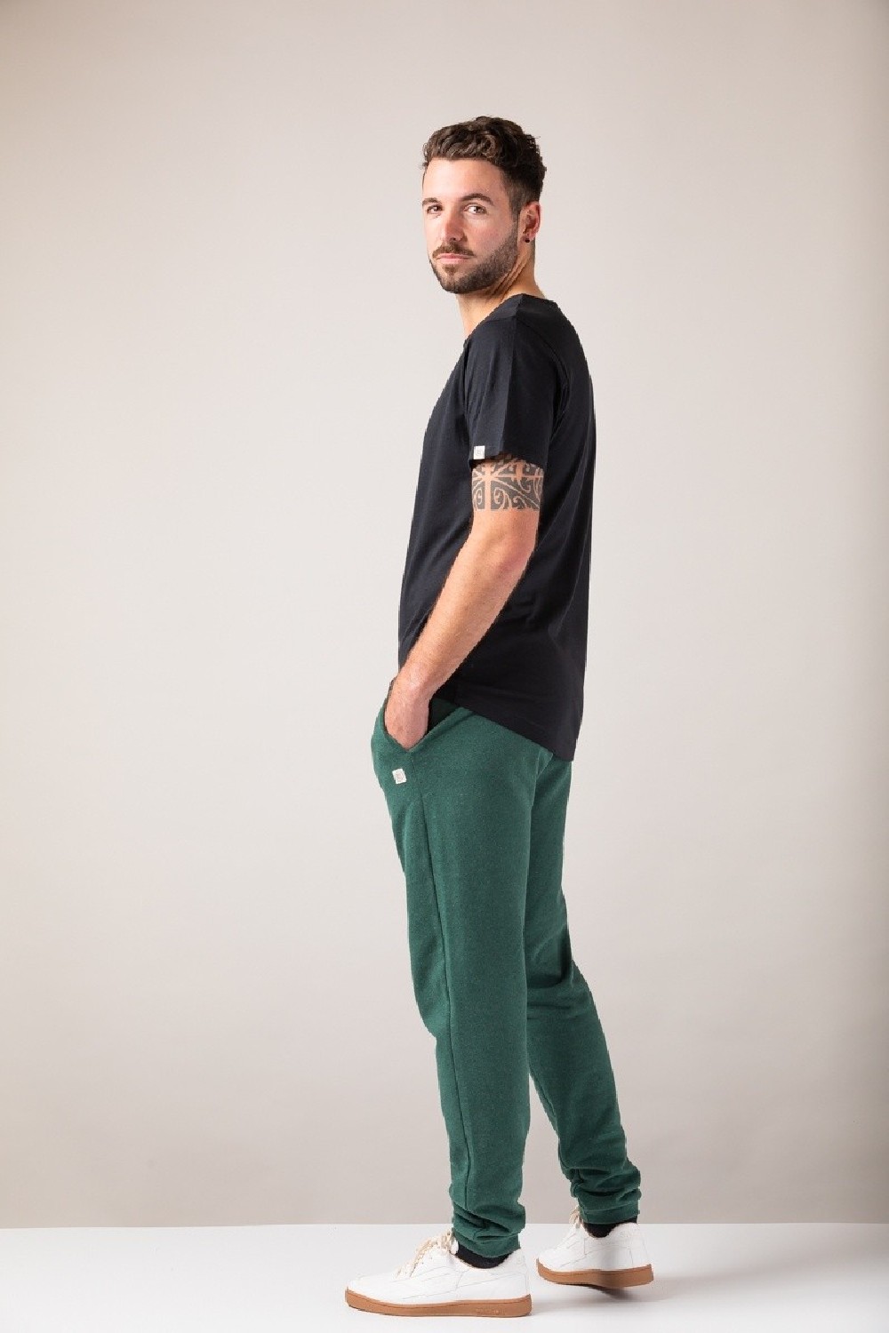 WE ARE ZRCL Herren-T-Shirt Loose T-Shirt Basic Black