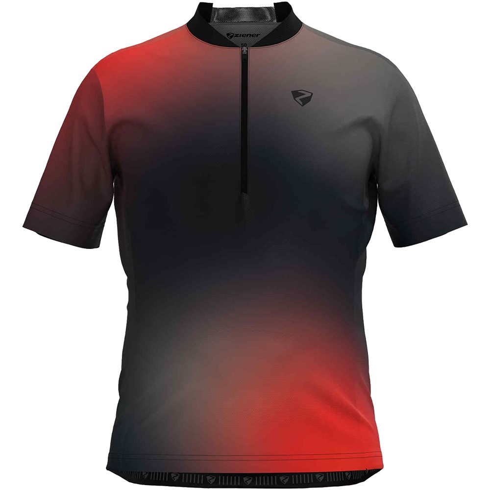 Ziener Nemic Radtrikot Herren schwarz