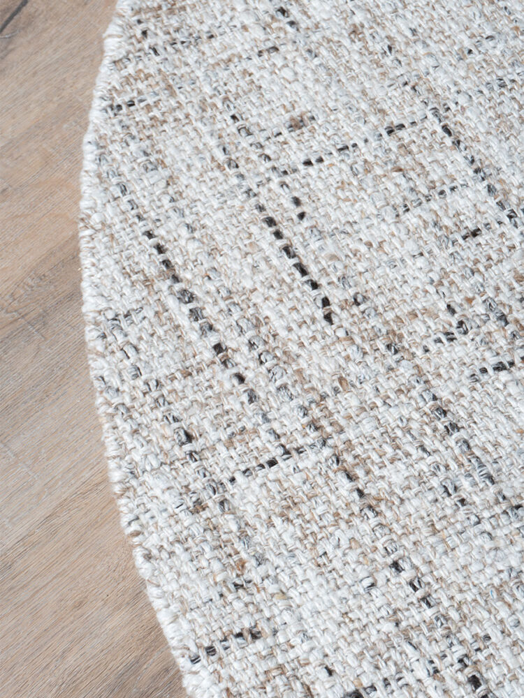 Vloerkleed Cross Beige – Rond ø200 cm
