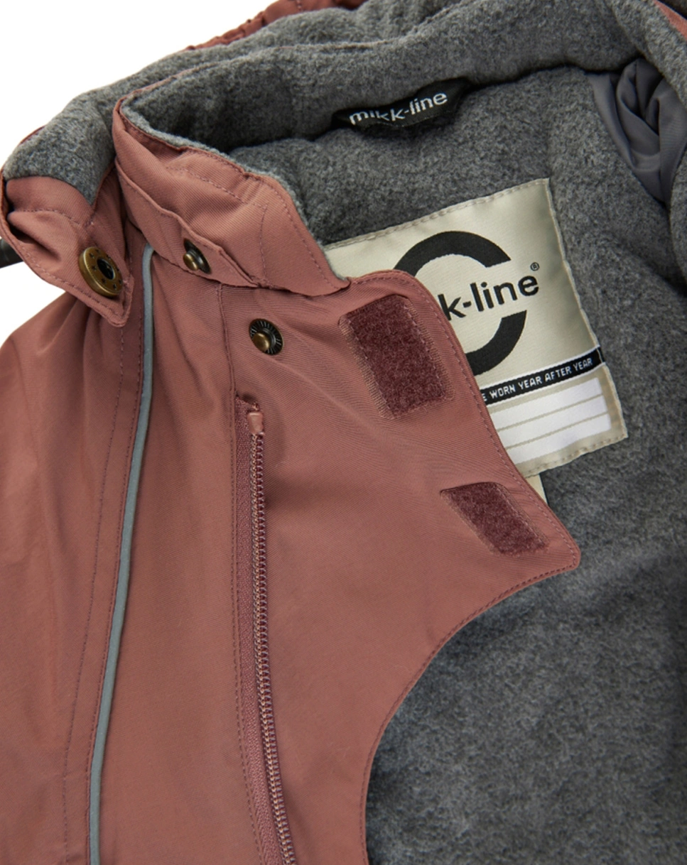 Schneeanzug BABY SOLID in mink