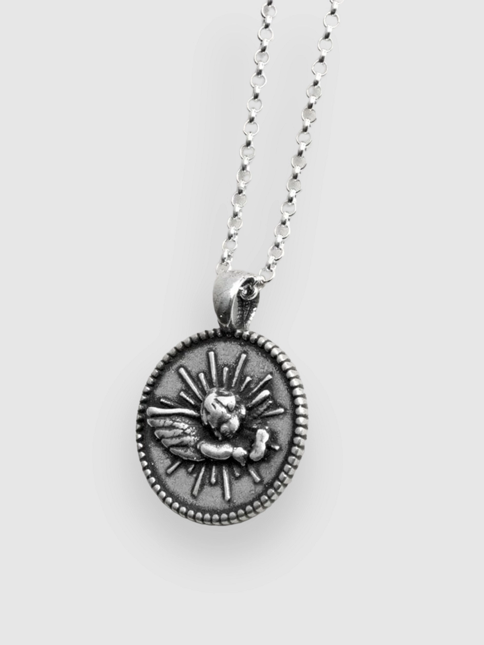 TwoJeys Angel Necklace Jewellery plata