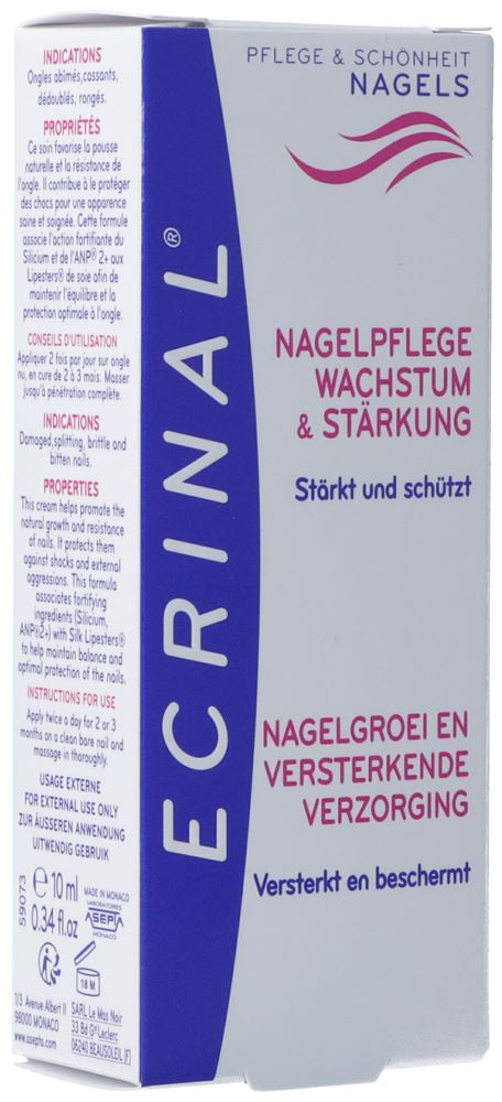 Ecrinal Nagelpflege Wachstum & Stärkung<br>10 ml, Creme