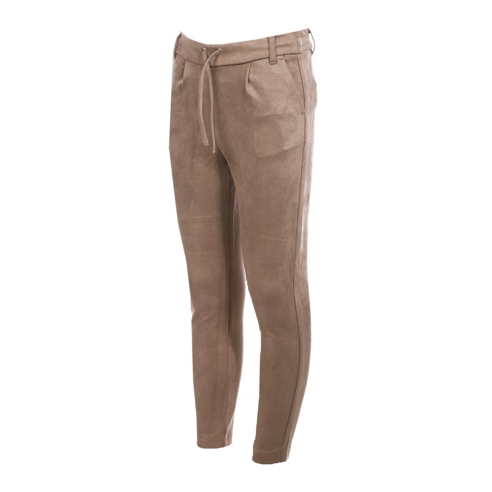 Kids ONLY Pantalon Beige suédine Fille Kids Only Poptrash