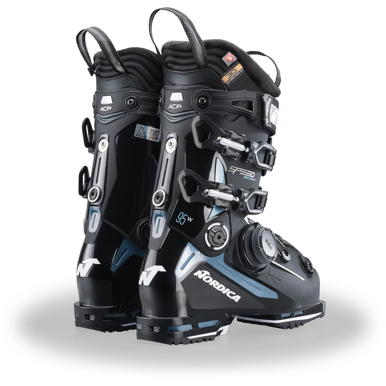 Nordica Speedmachine 3 BOA 95 W GW black/light blue/white | Nordica Skischuhe | Nordica | N | MARKEN | XSPO