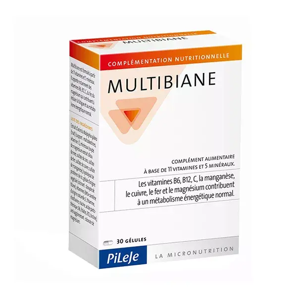 Pileje Multibiane 30 cápsulas