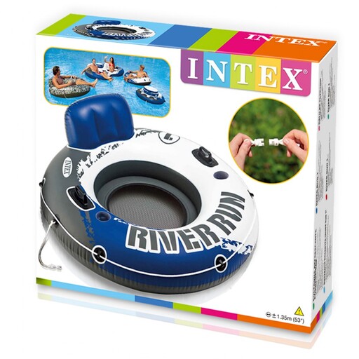 Boia inflável Intex River Run de 135 cm de diâmetro - Azul