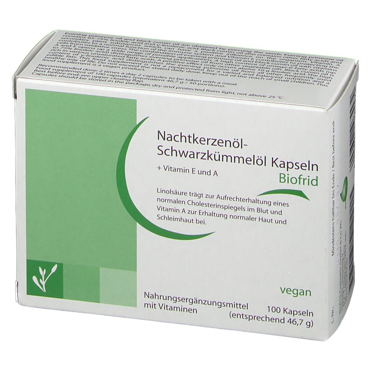 Nachtkerzenöl-Schwarzkümmelöl
