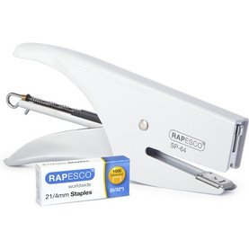 Pince agrafeuse SP-64 (6/4 & 21/4 mm) chrome/noir