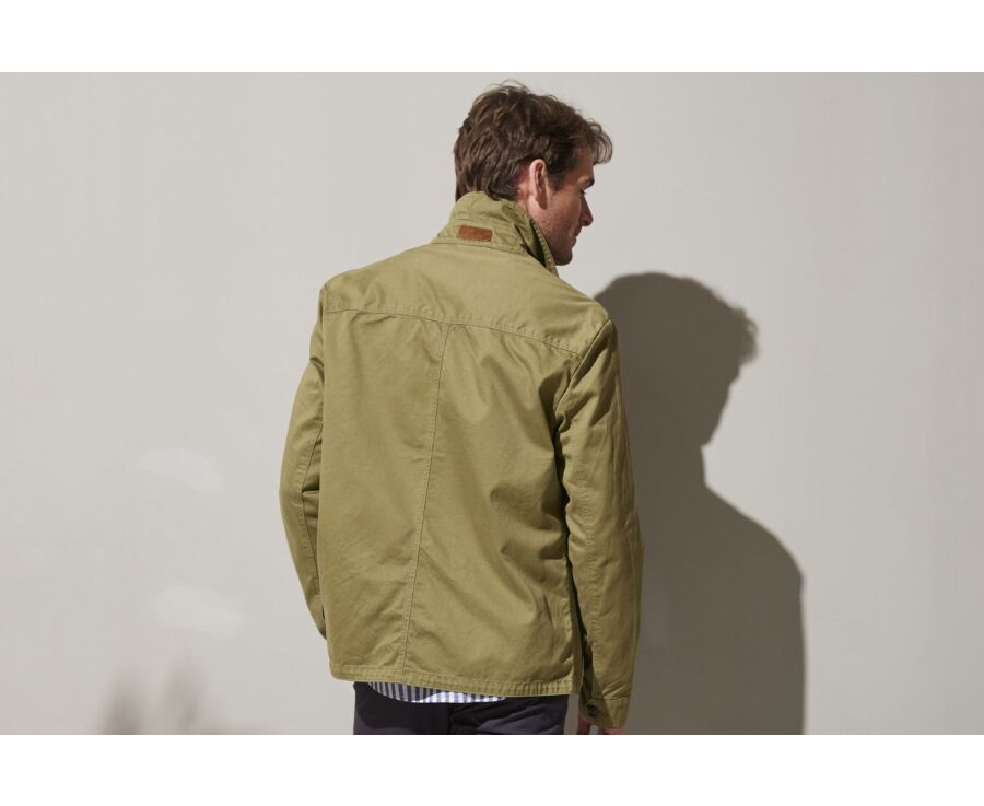 Veste coton homme Kaki clair - FÉLICIEN