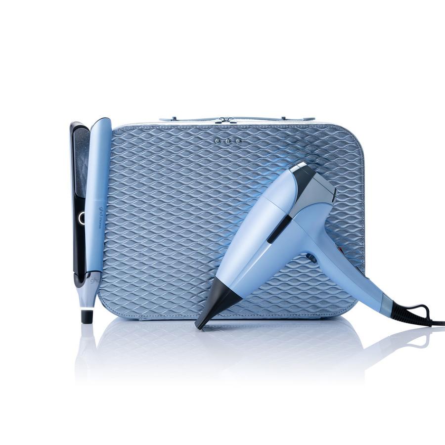 ghd Chronos & Helios Limited Edition Deluxe Hair Straightener & Hair Dryer in Icy Blue