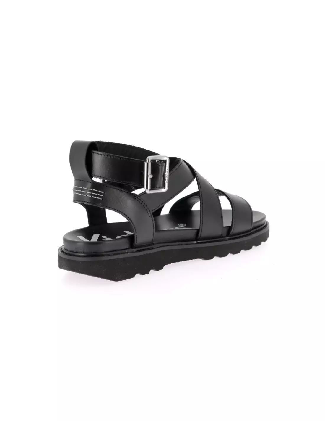KICKERS NEOSUNNY - Sandales & nu-pieds Noir