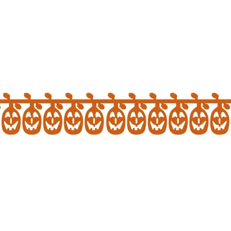 Widmann Halloween Girlande ca. 2,7m, 4-fach sortiert