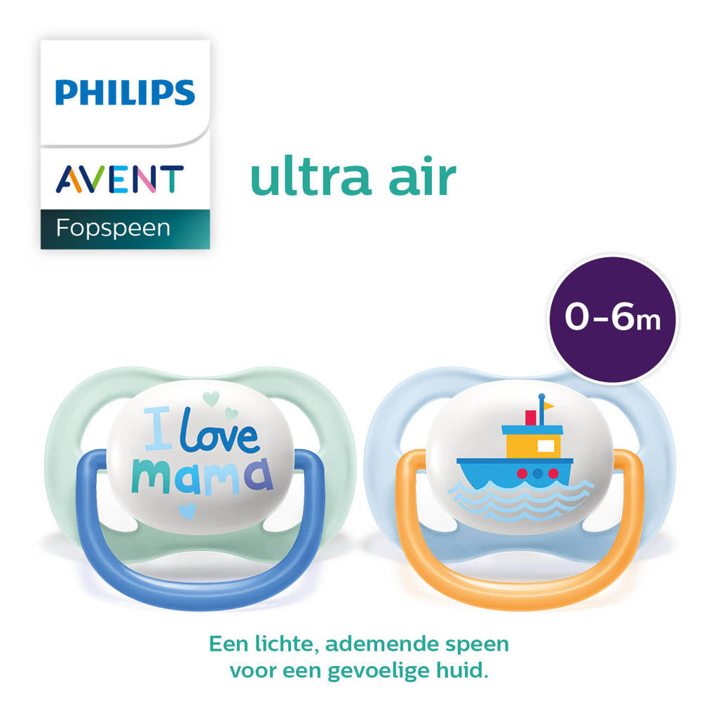 Goeie speenfopspeen 0-6M 2 stuks SCF080/01