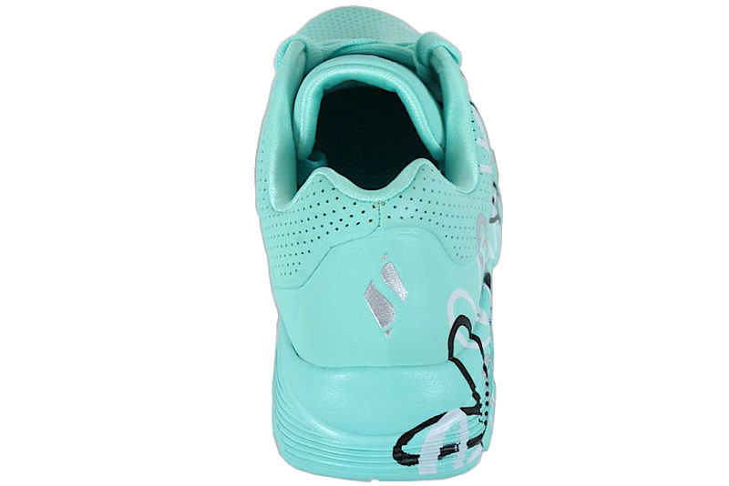 SKECHERS UNO LITE - METALLIC LOVE TURQUOISE SNEAKER