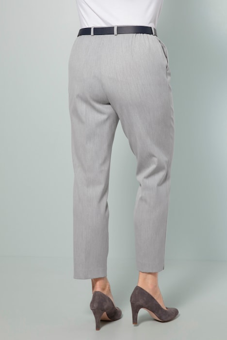 Bauchweg-Hose, Straight Fit, teilelastischer Bund