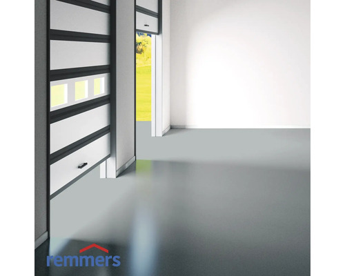 Remmers 2K vloercoating, zijdeglans, zilvergrijs, 5 kg