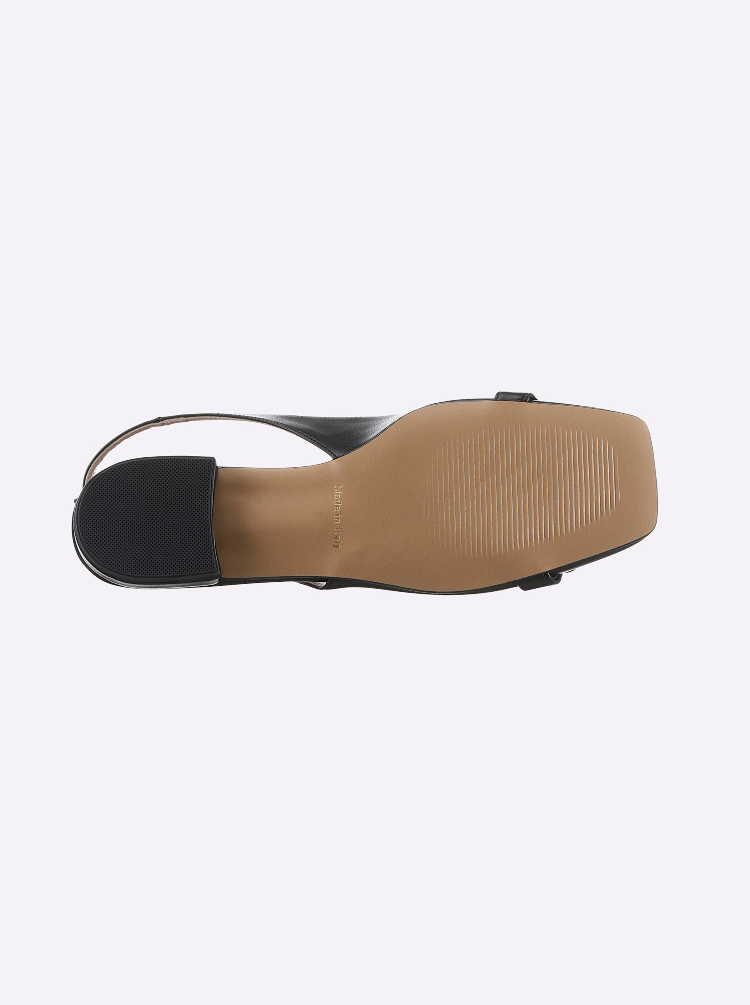 heine Slingballerina in schwarz