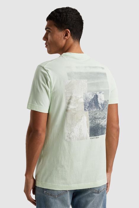 Cast Iron groene heren t-shirt