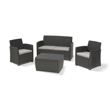 KETER Loungeset Mia incl. kussenbox
