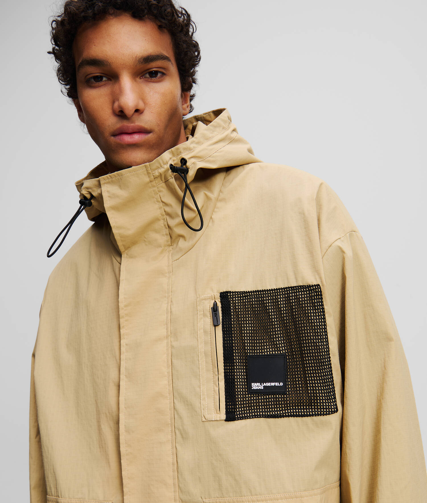 VESTE DE STYLE UTILITAIRE - Bleu maïs