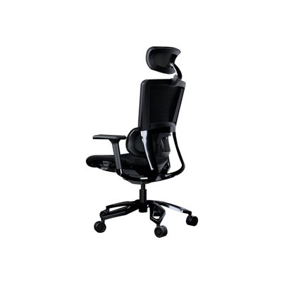 Fauteuil gamer ARGO - accoudoirs réglables - appui-tête intégré - noir