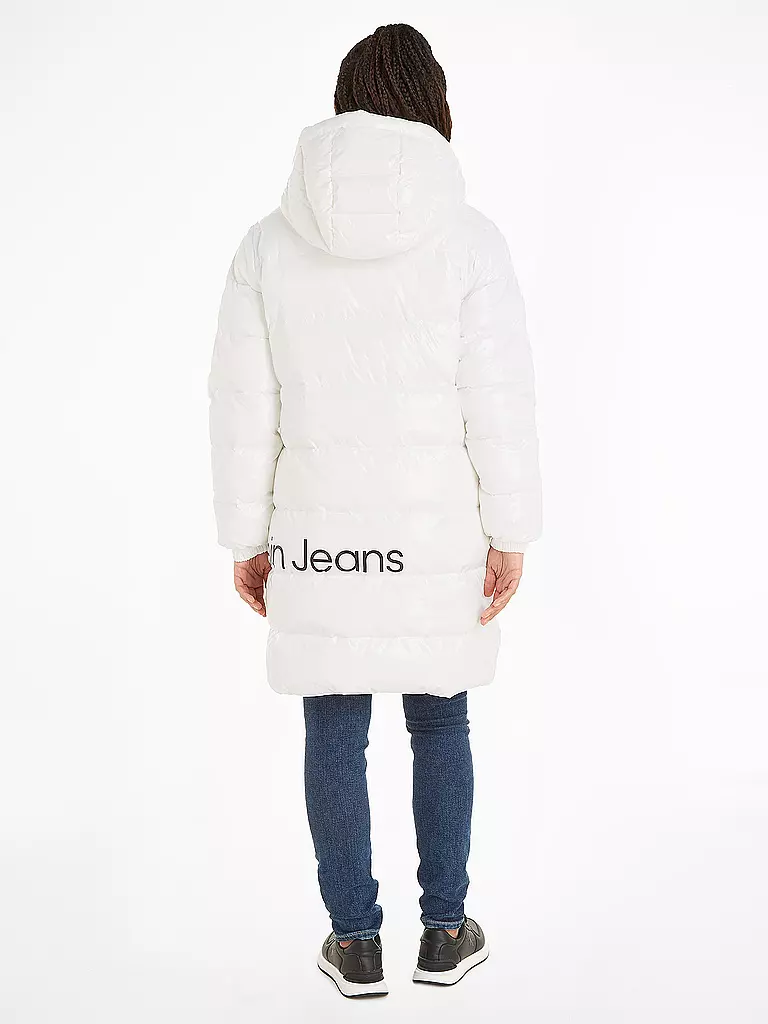 CALVIN KLEIN JEANS Steppmantel weiss