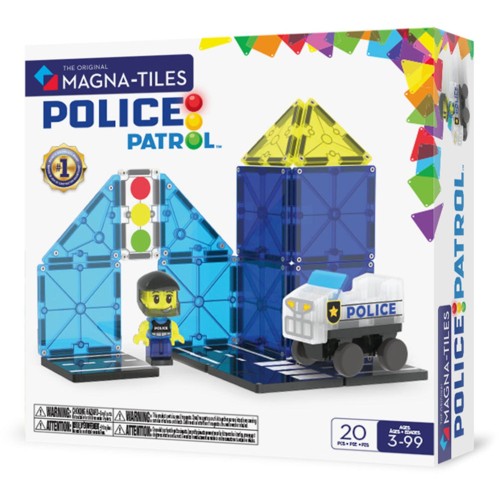 Køb Magna-Tiles® Police Patrol 20 Pcs