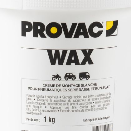 Créme de montage Provac POUR PNEU (1kg) Universel