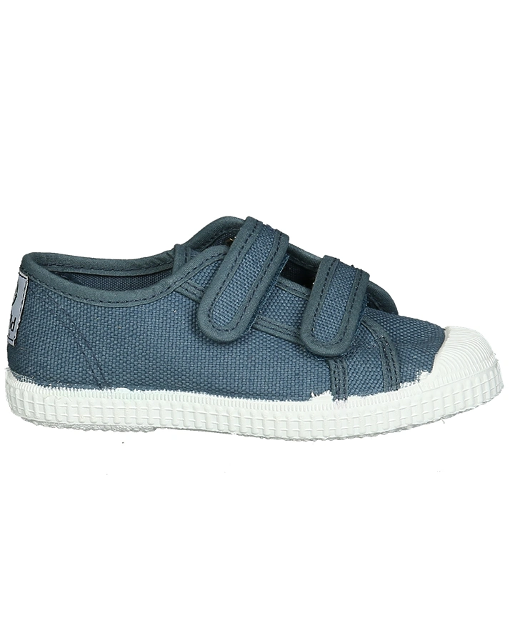 Klett-Stoffschuhe MARINO in blau