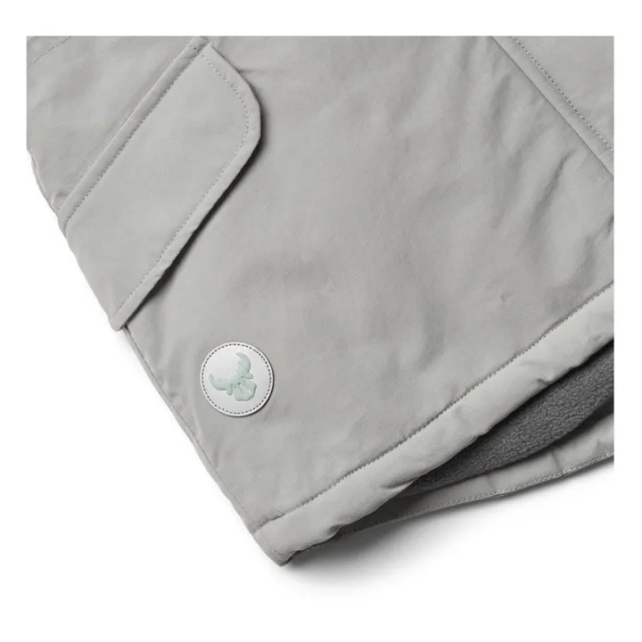 Wheat Parka Façon Fourrrure Matières Recyclées Mathilde | Gris