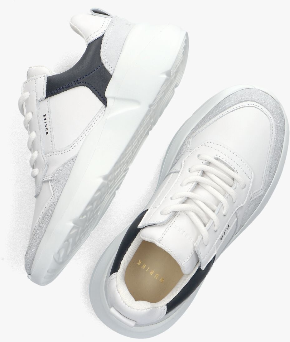 NUBIKK witte nubikk lage sneakers roque road wave g
