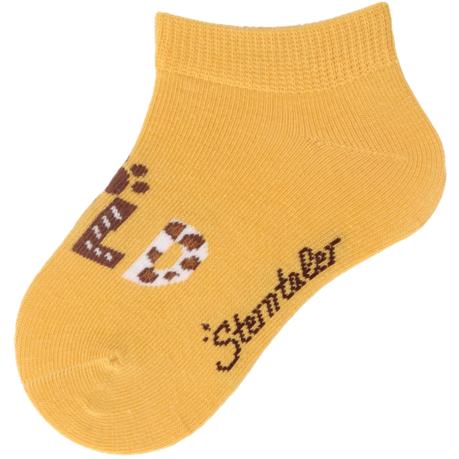 Sterntaler Sneaker-Socken 3er Wild mattgelb