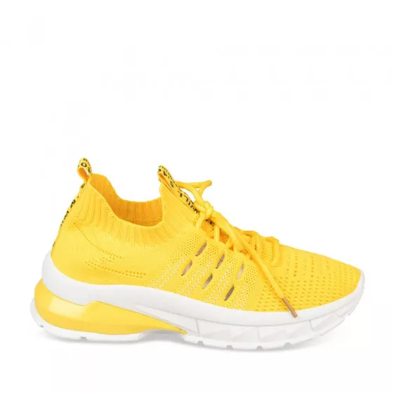 Baskets JAUNE ACTIVE FASHION