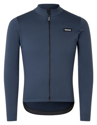 Maillot Manches Longues GripGrab Gravelin Merinotech Thermal Bleu