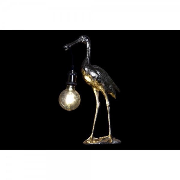 Lampe de bureau doré oiseau 220 v 50 w (28 x 13 x 48 cm)