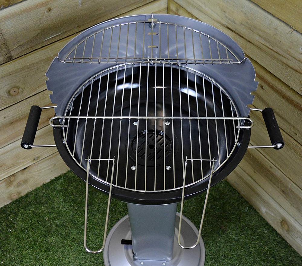 Koopman - barbecue au charbon de bois, noir