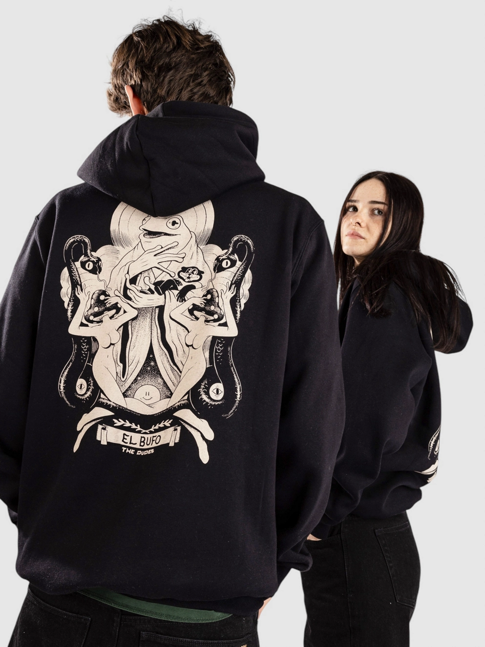 The Dudes El Bufo Hoodie black