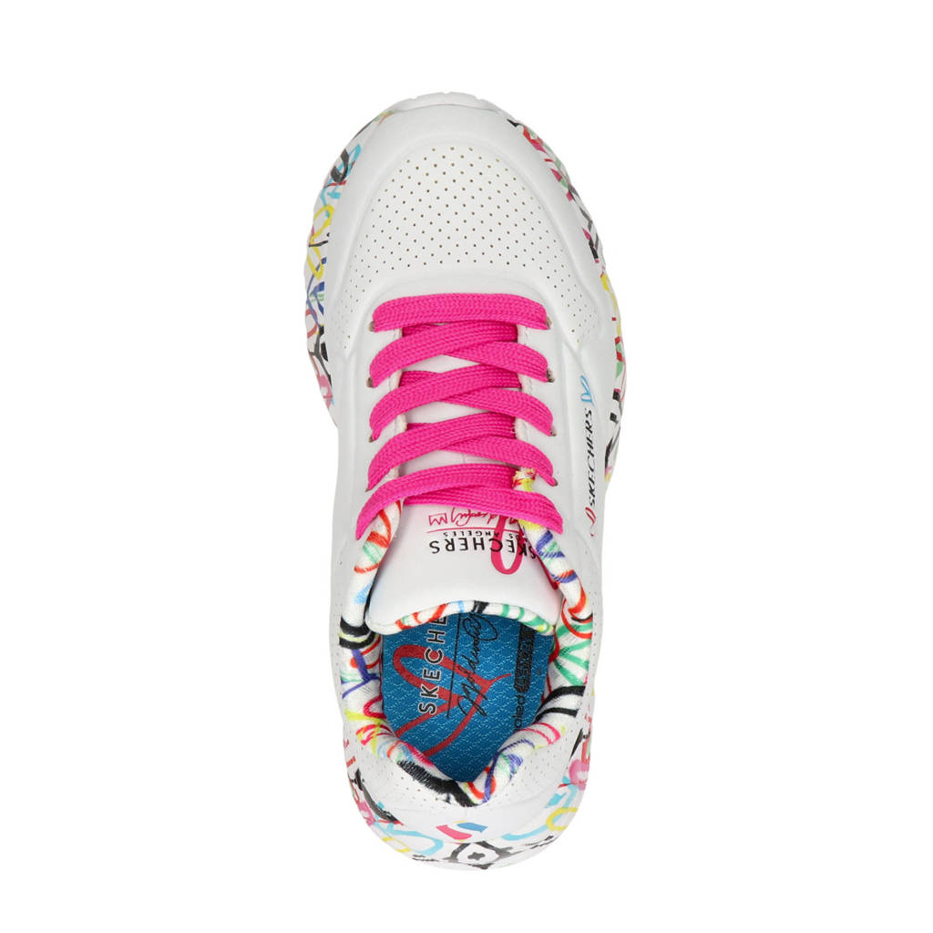 Skechers Uno Lightsneakers wit/multi