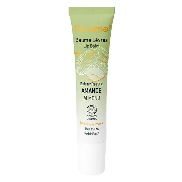 Bálsamo labial Florame com aroma de amêndoas, 15ml