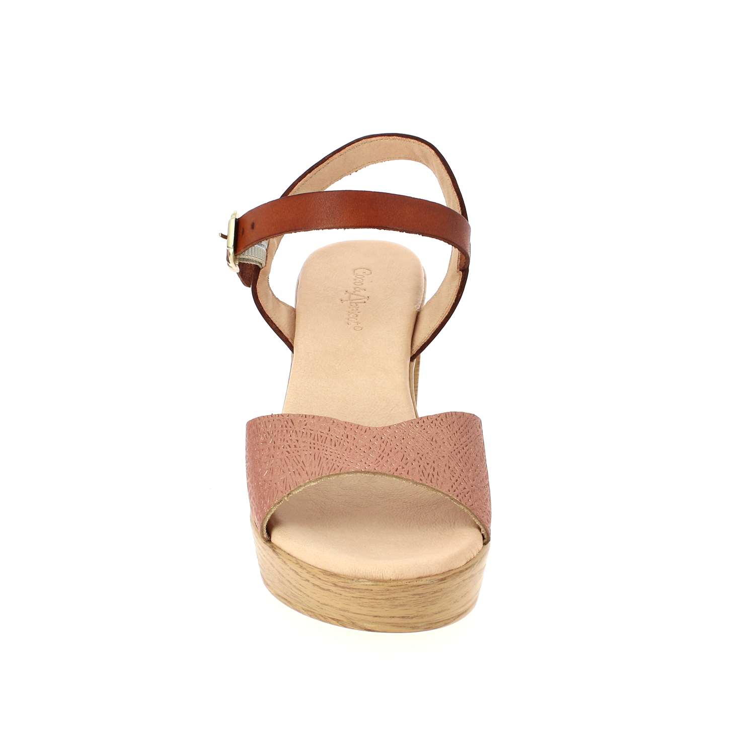 Sandales femme COCO ABRICOT COIVERES