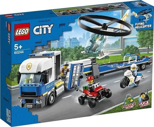 LEGO City 60244 Politihelikoptertransport