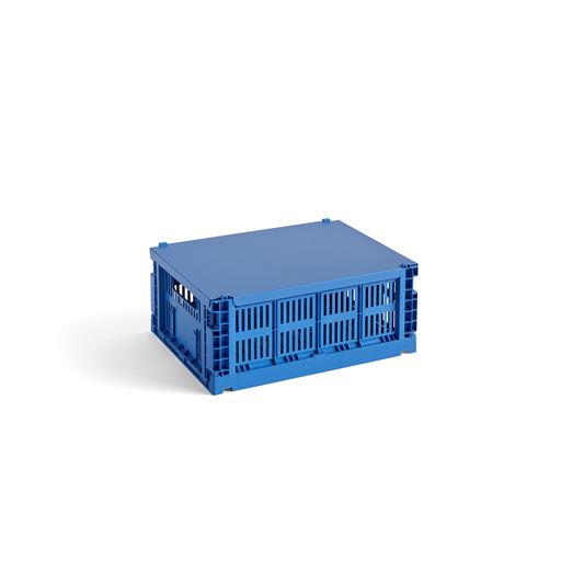 HAY Colour Crate Låg, Electric Blue