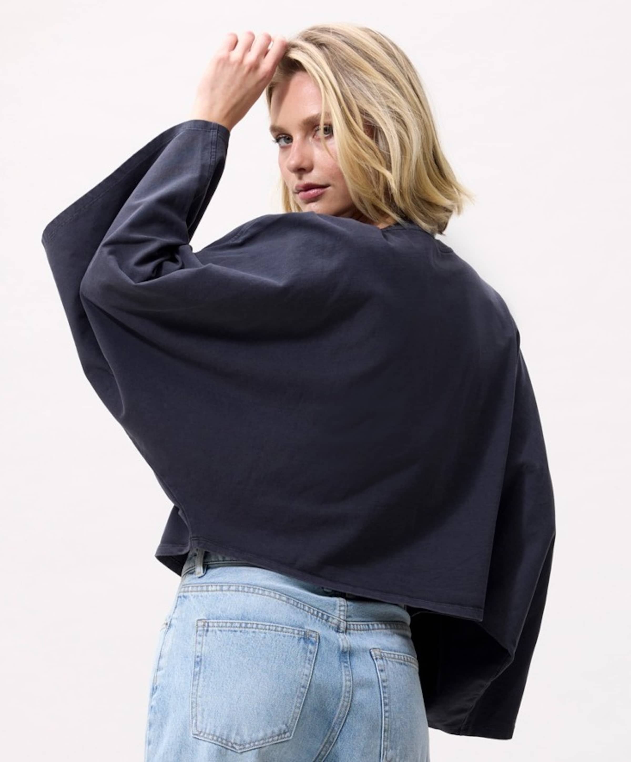 Catwalk  Junkie Dames longsleeve grijs